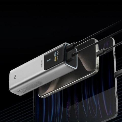 Powerbank CUKTECH CKPB100PGLBL 150W 10000mAh USB-C USB-A - szary