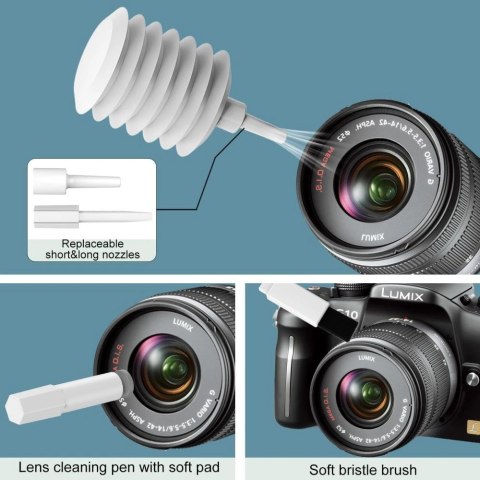 Wielofunkcyjny zestaw czyszczący Tech-Protect 20w1 do telefonu, tableta, laptopa i słuchawek - biały