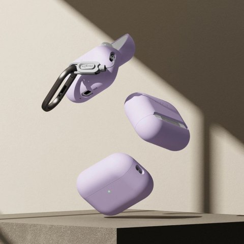 Etui Ringke Silicone na AirPods Pro 3 - fioletowe