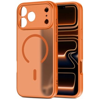 Etui Tech-Protect BasicMag MagSafe na iPhone 17 Pro - pomarańczowe
