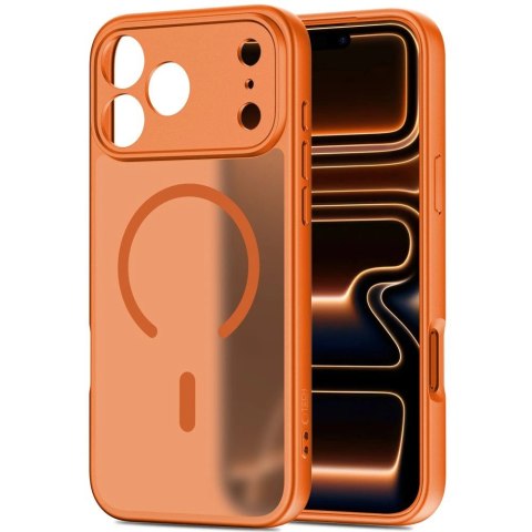 Etui Tech-Protect BasicMag MagSafe na iPhone 17 Pro - pomarańczowe