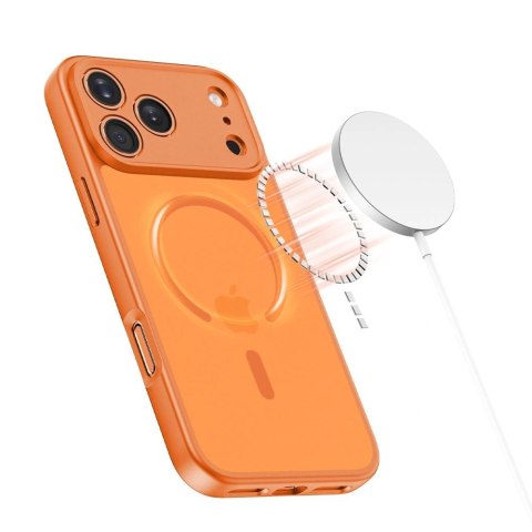 Etui Tech-Protect BasicMag MagSafe na iPhone 17 Pro - pomarańczowe
