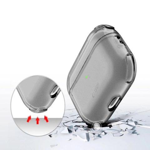 Etui Tech-Protect Bounce na AirPods Pro 3 - półprzezroczyste