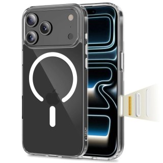 Etui Tech-Protect Flexair Hybrid CC MagSafe na iPhone 17 Pro - przezroczyste