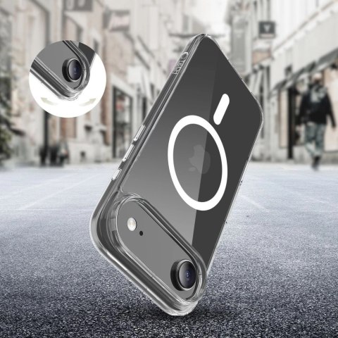 Etui Tech-Protect Flexair Hybrid CC MagSafe na iPhone Air - przezroczyste