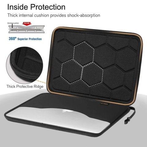 Etui Tech-Protect Hardpouch na laptopa 13-14 - czarne
