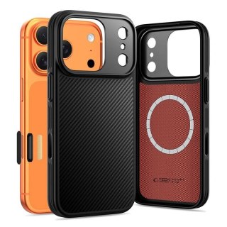 Etui Tech-Protect Kevlar Aramid MagSafe na iPhone 17 Pro Max - czarne