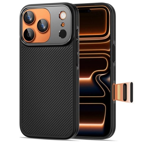 Etui Tech-Protect Kevlar Aramid MagSafe na iPhone 17 Pro Max - czarne