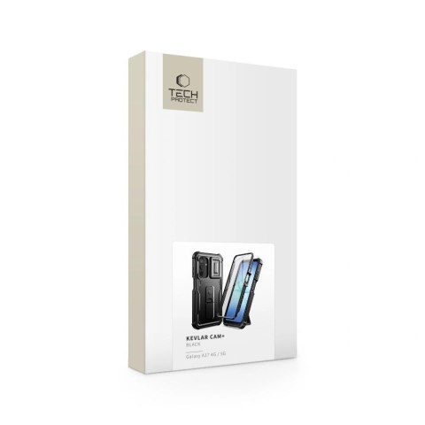 Etui Tech-Protect Kevlar Cam+ na Samsung Galaxy A17 4G / 5G - czarne