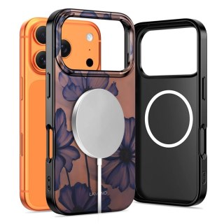 Etui Tech-Protect Lamano MagSafe na iPhone 17 Pro - brązowo-fioletowe