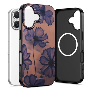 Etui Tech-Protect Lamano MagSafe na iPhone 17 - brązowo-fioletowe