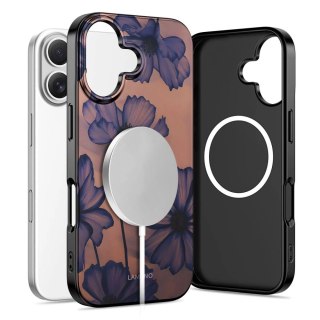 Etui Tech-Protect Lamano MagSafe na iPhone 17 - brązowo-fioletowe