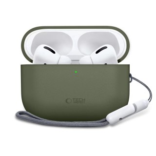 Etui Tech-Protect Silicone na AirPods Pro 3 - zielone
