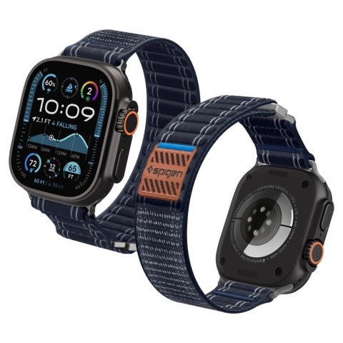 Pasek Spigen WBF0 na Apple Watch 44 / 45 / 46 / 49 mm - granatowy