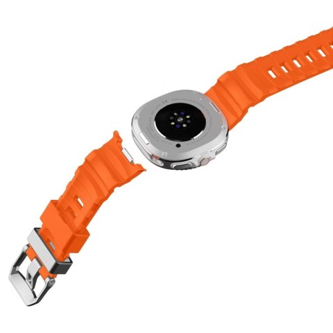 Pasek Spigen WBS2 na Samsung Galaxy Watch 40 / 44 / 46 mm - pomarańczowy