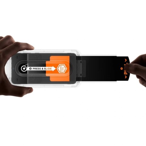 Szkło hartowane Spigen Glas.tR "EZ Fit Pro" 2-pack na Samsung Galaxy S25 FE