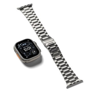 Bransoleta Ringke Metal One Air na Apple Watch 8 / 9 / 10 / 11 / SE / Ultra (44 / 45 / 46 / 49 mm) - srebrna