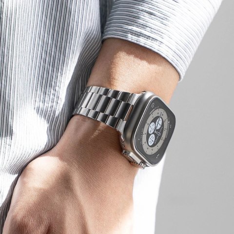 Bransoleta Ringke Metal One Air na Apple Watch 8 / 9 / 10 / 11 / SE / Ultra (44 / 45 / 46 / 49 mm) - srebrna