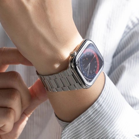 Bransoleta Ringke Metal One Air na Apple Watch 8 / 9 / 10 / 11 / SE / Ultra (44 / 45 / 46 / 49 mm) - srebrna