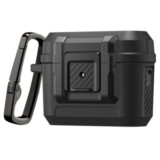 Etui Spigen Lock Fit na AirPods Pro 3 - czarne