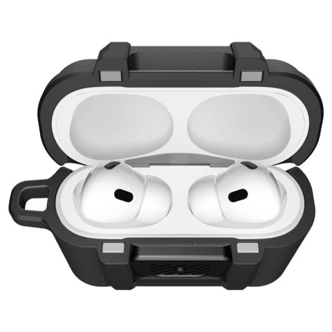 Etui Spigen Lock Fit na AirPods Pro 3 - czarne