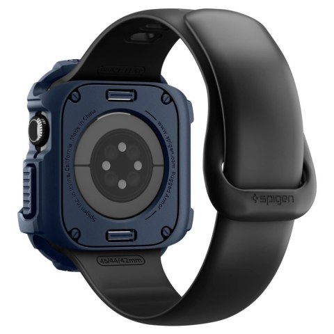Etui Spigen Rugged Armor na Apple Watch 42 mm - granatowe