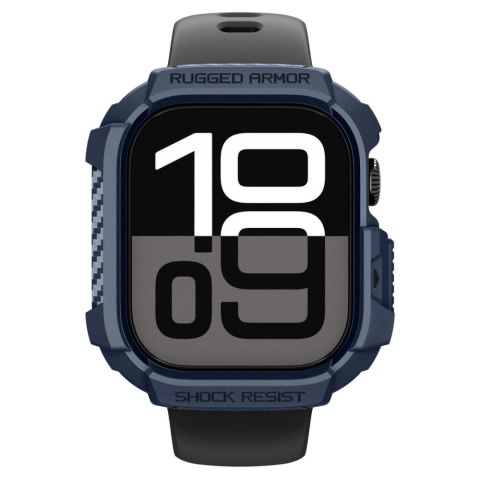 Etui Spigen Rugged Armor na Apple Watch 42 mm - granatowe