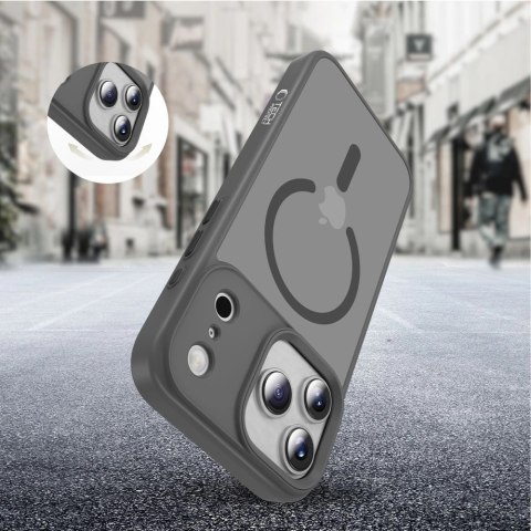 Etui Tech-Protect MagMat MagSafe na iPhone 17 Pro Max - szare