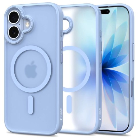 Etui Tech-Protect MagMat MagSafe na iPhone 17 - niebieskie\