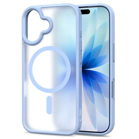 Etui Tech-Protect MagMat MagSafe na iPhone 17 - niebieskie\