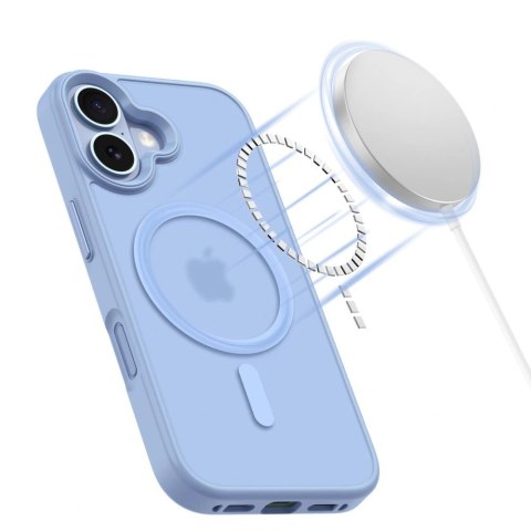 Etui Tech-Protect MagMat MagSafe na iPhone 17 - niebieskie\