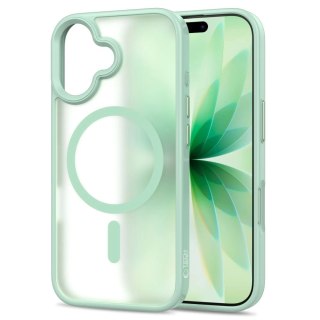 Etui Tech-Protect MagMat MagSafe na iPhone 17 - przezroczysto-zielone