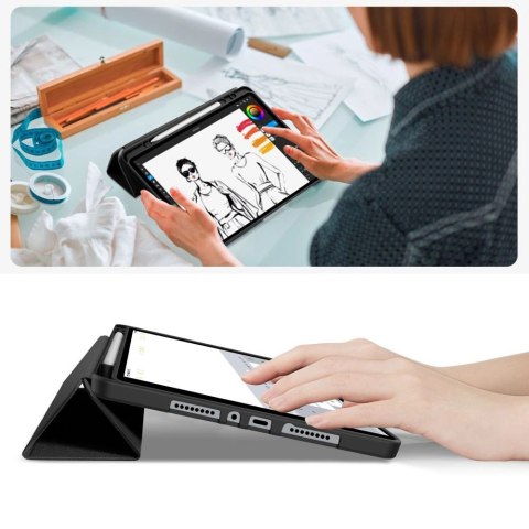 Etui TechProtect SmartCase Pen na Xiaomi Poco Pad M1 / Redmi Pad 2 Pro 12.1 - czarne