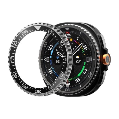 Nakładka Spigen Bezel Tune Pro Diverna Samsung Galaxy Watch 8 Classic 46 mm - czarna