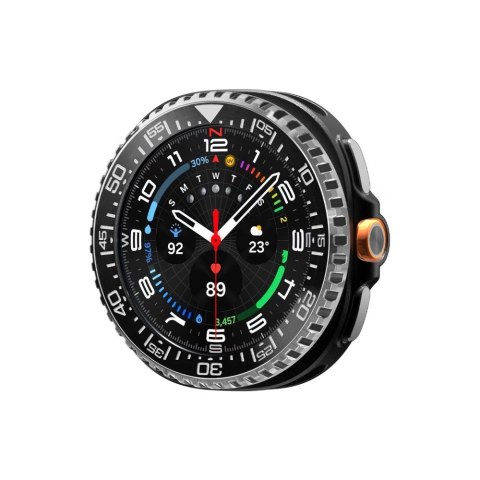 Nakładka Spigen Bezel Tune Pro Diverna Samsung Galaxy Watch 8 Classic 46 mm - czarna