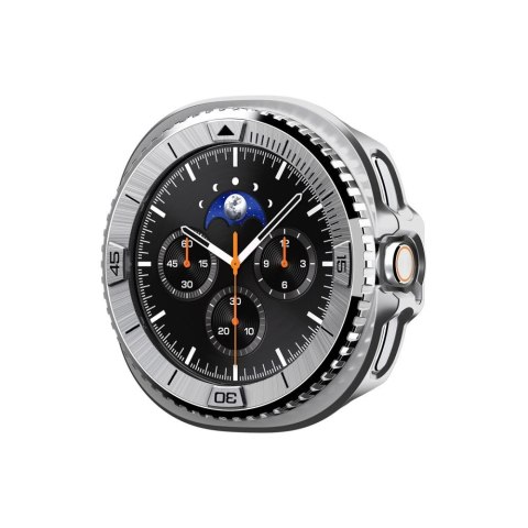 Nakładka Spigen Bezel Tune Pro Pilot na Samsung Galaxy Watch 8 Classic 46 mm - srebrna