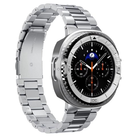 Nakładka Spigen Bezel Tune Pro Pilot na Samsung Galaxy Watch 8 Classic 46 mm - srebrna