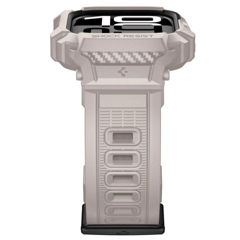 Pasek Spigen Rugged Armor Pro na Apple Watch 42 mm - beżowy