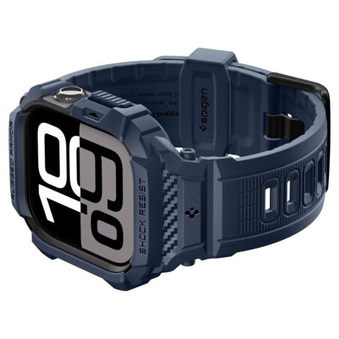 Pasek Spigen Rugged Armor Pro na Apple Watch 42 mm - granatowy