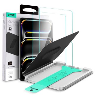 Szkło ESR UltraFit Tempered Glass 2-pack na iPad Pro 13" 7 / 8 / 2024-2025