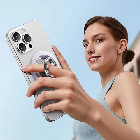 Uchwyt ESR Magnetic HaloLock MagSafe na telefon - fioletowy