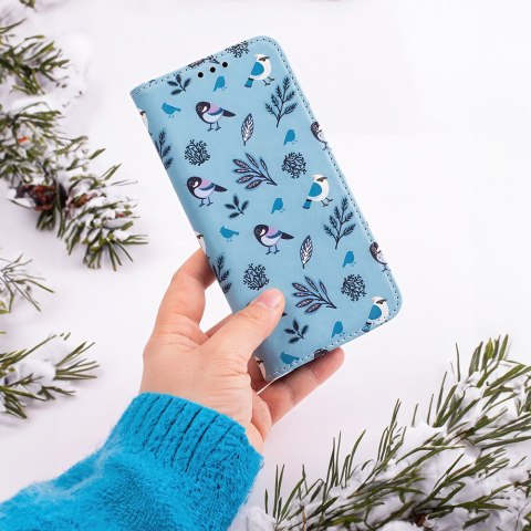 Etui Smart Trendy Winter Birds do Xiaomi Redmi Note 12 4G Etui Smart Trendy Winter Birds do Xiaomi Redmi Note 12 4G