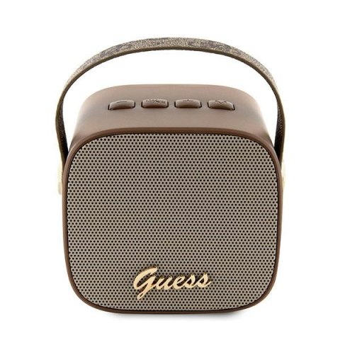 Guess głośnik Bluetooth GUWSB2P4SMW Speaker brown 4G Leather Script Logo with Strap Guess głośnik Bluetooth GUWSB2P4SMW Speaker brown 4G Leather Script Logo with Strap