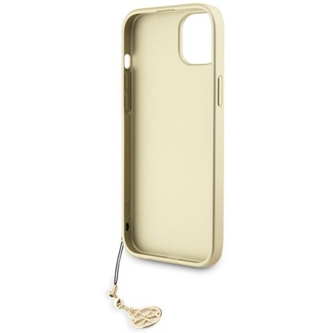 Guess nakładka do iPhone 15 6,1" GUHCP15SGF4GBR brązowa hardcase 4G Charms Collection Guess nakładka do iPhone 15 6,1" GUHCP15SGF4GBR brązowa hardcase 4G Charms Collection