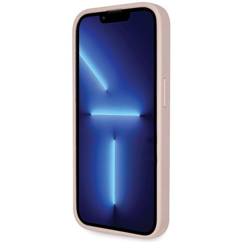 Guess nakładka do iPhone 15 Pro 6,1" GUHCP15LP4TDSCPP różowa hardcase Crossbody 4G Metal Logo Guess nakładka do iPhone 15 Pro 6,1" GUHCP15LP4TDSCPP różowa hardcase Crossbody 4G Metal Logo