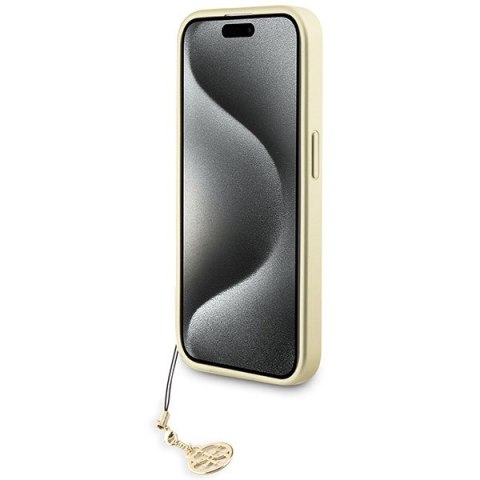 Guess nakładka do iPhone 15 Pro Max 6,7" GUHCP15XGF4GBR brązowa hardcase 4G Charms Collection Guess nakładka do iPhone 15 Pro Max 6,7" GUHCP15XGF4GBR brązowa hardcase 4G Charms Collection