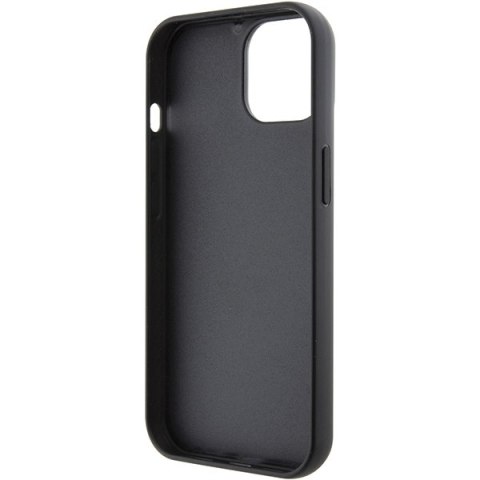 Karl Lagerfeld nakładka do iPhone 15 6,1" srebrna hardcase Fixed Glitter Choupette Logo Metal Pin Karl Lagerfeld nakładka do iPhone 15 6,1" srebrna hardcase Fixed Glitter Choupette Logo Metal Pin