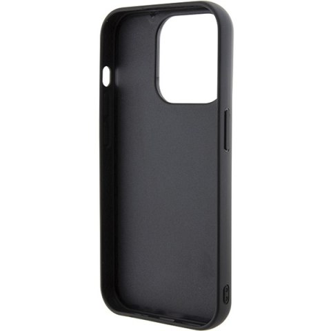 Karl Lagerfeld nakładka do iPhone 15 Pro 6,1" KLHCP15LGKNPSK czarna hardcase Fixed Glitter Ikonik Logo Metal Pin Karl Lagerfeld nakładka do iPhone 15 Pro 6,1" KLHCP15LGKNPSK czarna hardcase Fixed Glitter Ikonik Logo Metal Pin