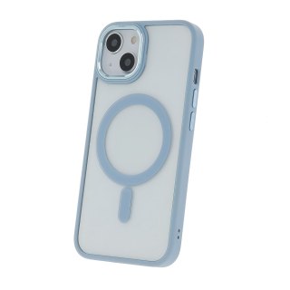 Nakładka Satin Clear Mag do iPhone 13 6,1" niebieska