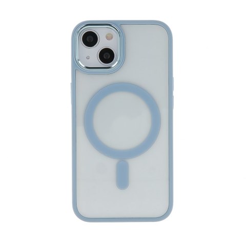 Nakładka Satin Clear Mag do iPhone 13 6,1" niebieska